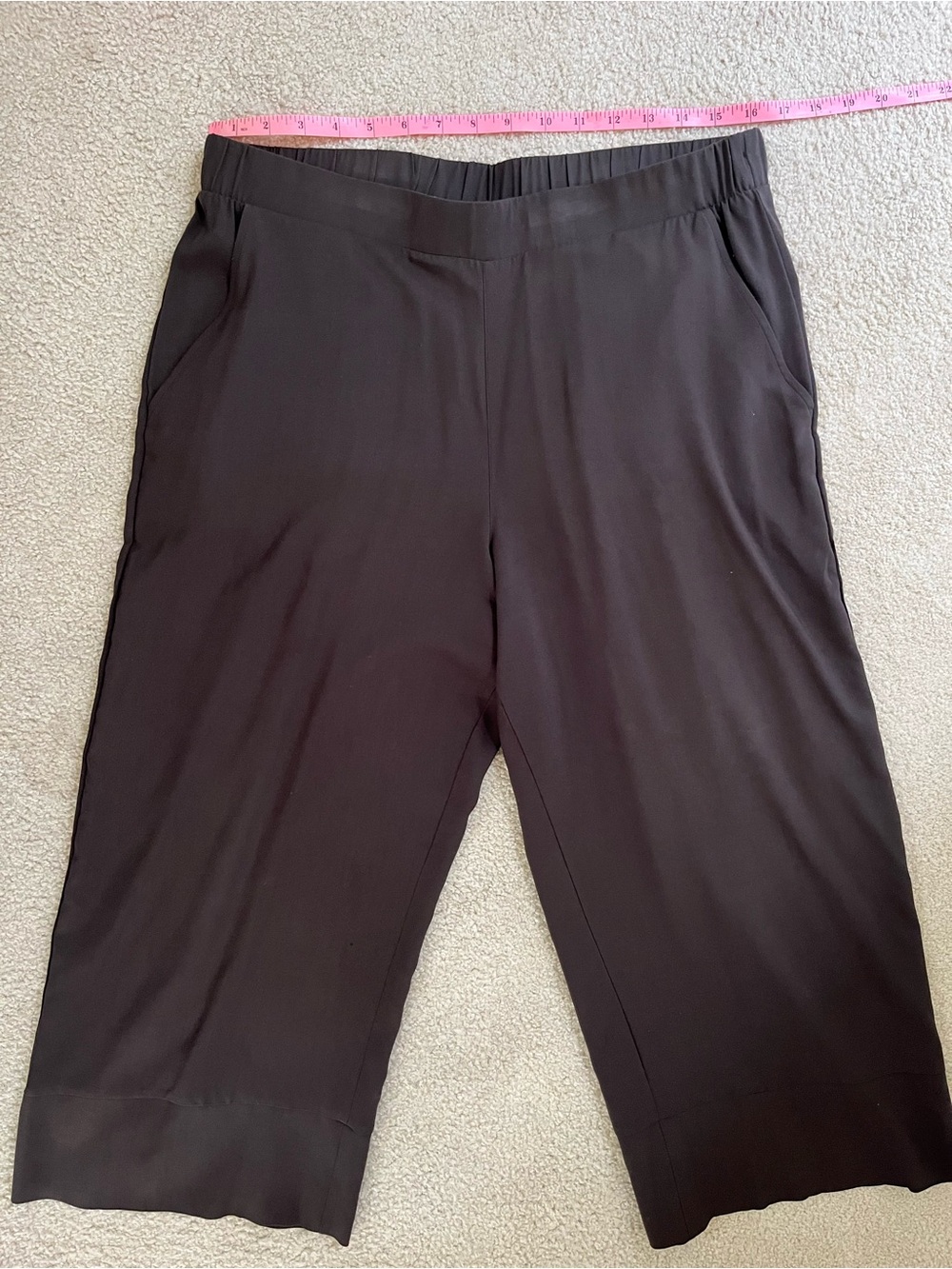 Hanro cropped culottes